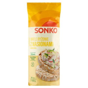 Sonko rižini napolitanki sa sjemenkama suncokreta 130 g (14 komada)