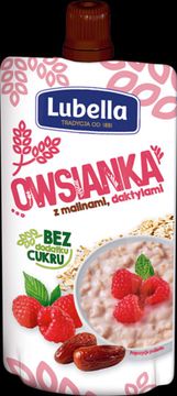 Lubella mus zob od zob z malinama i datuljama 100g