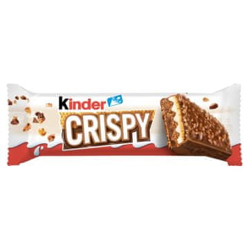 Ferrero Kinder Crispy hrskavi vafel s kakaovim i orašastim nadjevom 34 g