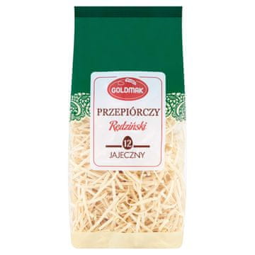 Goldmak tjestenina Rędziński okrugla sa 12 prepeličjih jaja, 250 g
