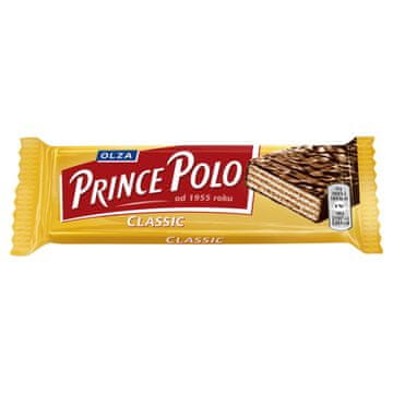 Mondelez Prince Polo Classic hrskava vafla s kakaovim kremom prelivena čokoladom 35 g