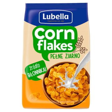 Lubella Corn Flakes pahuljice od kukuruza, cijelo zrno, 500 g