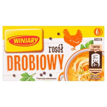 Nestlé Winiary pileća juha 60 g (6 komada)