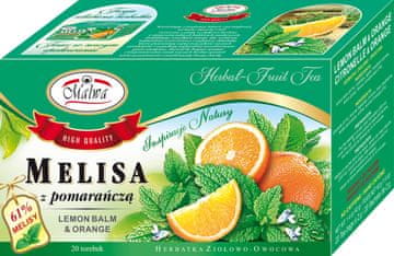Malwa Malwa Melisa s narančom 40 g (20 x 2 g)