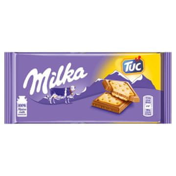 Mondelez Milka mliječna čokolada s Tuc krekerima 87 g