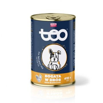 Mokra hrana za pse TEO bogata peradi 415 g