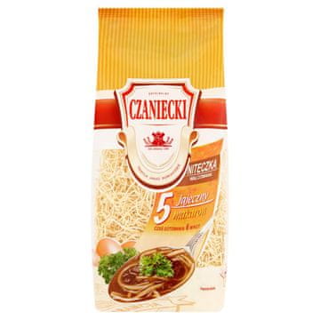 Czaniecki tjestenina s 5 jaja, nitečka valjana, 500 g
