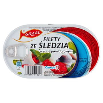 Graal fileti haringa u umaku od rajčice 170 g