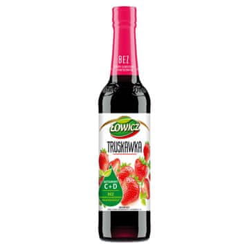 Agros Łowicz dodatak prehrani sirup s okusom jagode 400 ml