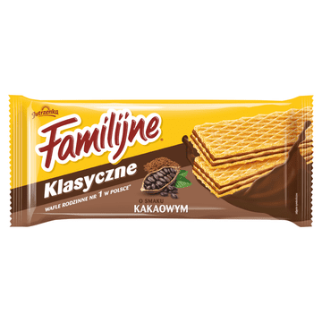 Obiteljske klasične kakao vafle 180 g