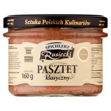 Spichlerz Rusiecki pašteta klasična 160 g
