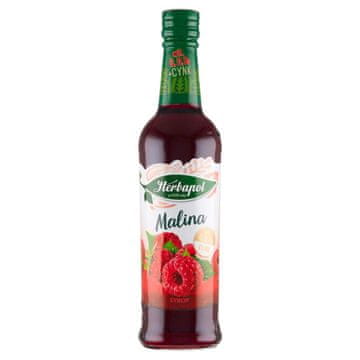 HERBAPOL Herbapol dodatak prehrani, sirup s okusom maline, 420 ml