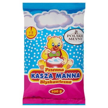 Polskie Młyny krupica pšenična trenutna 500 g