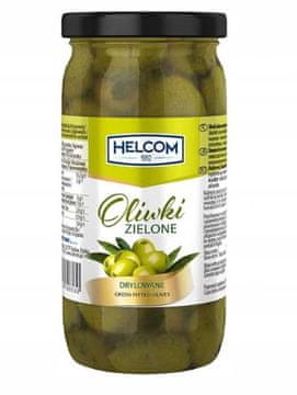 Helcom zelene masline bez koštica 370g