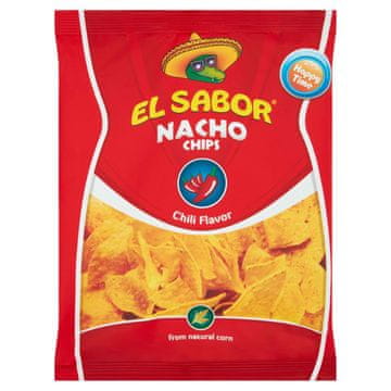 El Sabor Nachos s okusom čilija 100 g
