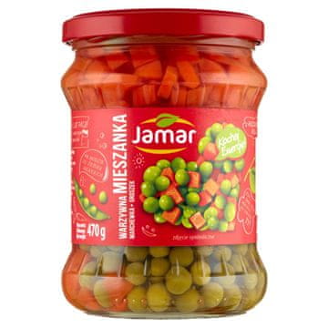 Jamar mješavina povrća mrkva grašak 470 g