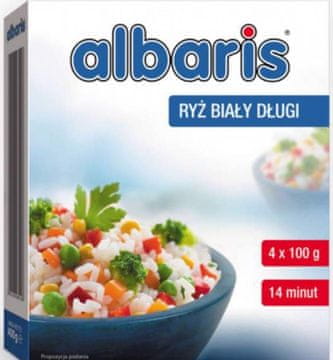 Albaris bijela riža 400 g (4 x 100 g)