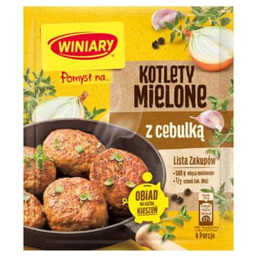 Nestlé Winiary, mljeveni kotleti s lukom, 69 g
