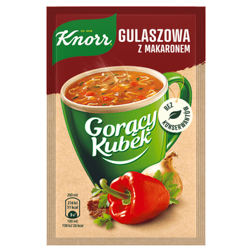 UNILEVER Knorr Vruća šalica gulaš s tjesteninom 16 g