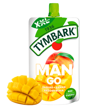 Tymbark voćni mus 100% jabuka mango breskva banana 200 g