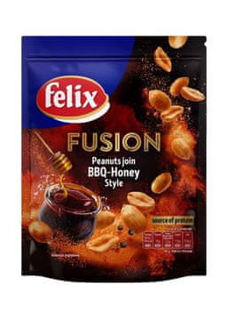 Felix Fusion kikiriki BBQ-med 150 g