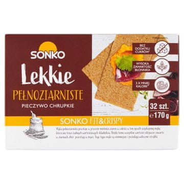 Sonko Piešivo kruh lagano punozrnasto 170 g (32 komada)