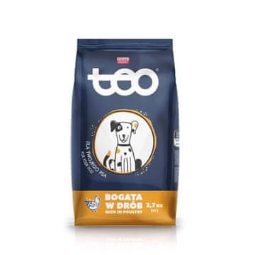 Suha hrana za psa TEO bogata peradi 2,7 kg