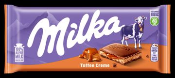 Mondelez Milka čokolada s mliječnim toffee nadjevom 100 g