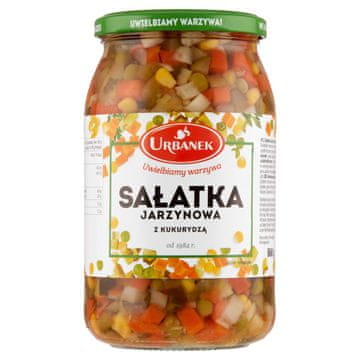 Urbanek salata od povrća s kukuruzom 860 g