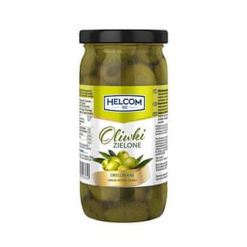 Helcom zelene masline bez koštica - staklenka 230g