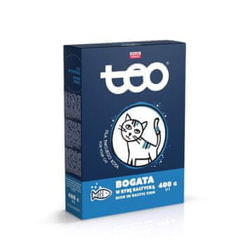 Suha hrana za mačke TEO bogata baltičkom ribom 400 g
