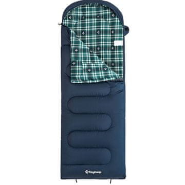 KingCamp Vreća za spavanje Cloud 300, tamnoplava, desni zatvarač