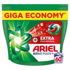 Ariel Extra Clean Allin1 +, kapsule za pranje rublja, 60 pranja