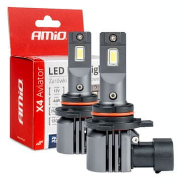 slomart Auto LED žarulje AMiO X4 Aviator HIR2 9012 6500K Canbus