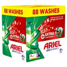 Ariel Extra Clean Allin1 +, kapsule za pranje rublja, 88 pranja