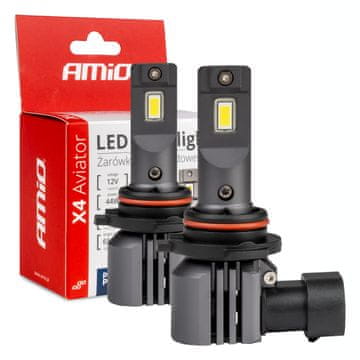 slomart Auto LED prednja svjetla AMiO X4 Aviator HB4, Canbus, 6500K