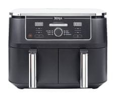 Ninja AF400EU Foodi Max friteza na vrući zrak s dvostrukom zonom, 9,5 l