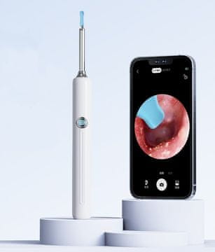 Pametni otoskop za čišćenje ušiju s kamerom za uklanjanje voska, WIFI, Android, IOS 5MP