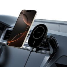 Tech-protect V6 MagSafe Stable Vent držač mobitela za auto 15W, crno