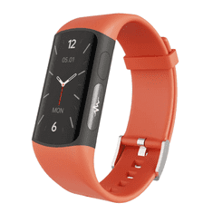 MXM Pametan narukvica s AMOLED zaslonom MF12-ECG - crvena