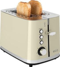 ECG Toster ST 2766 Vintage Vanilla