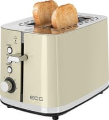 ECG Toster ST 2766 Vintage Vanilla