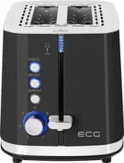 ECG Toster ST 2766 Vintage Nero