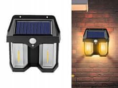 Verkgroup Solarna LED zidna svjetiljka sa senzorom pokreta 1200LM