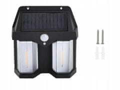 Verkgroup Solarna LED zidna svjetiljka sa senzorom pokreta 1200LM