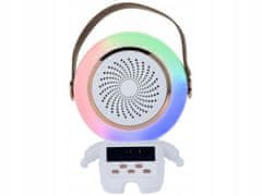 Verkgroup Bežični Bluetooth 5.3 LCD karaoke zvučnik 2x mikrofon LED RGB FM