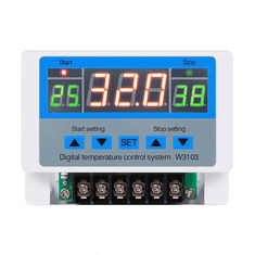 Kemot Termostat LCD Wire HX-W3103
