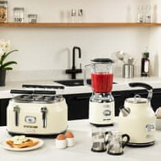 Westinghouse Retro White 4 Slice toster