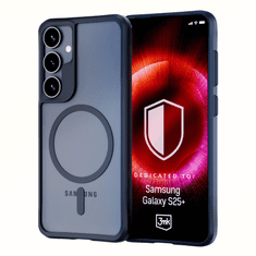 3MK Satin Armor Case silikonska maskica za Samsung Galaxy S25 Plus 5G - prozorno crna