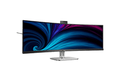 Philips 49B2U6903CH/00 monitor, 86,36 cm, VA, WQHD, zakrivljeni, crni